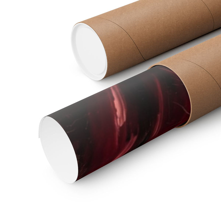 German Shepherd Kings & Queens matte poster print by Tritan, shipping tube