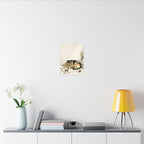 German Shepherd Nursery Storybook canvas print by Tritan, desk wall