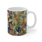 German Shepherd Watercolor ceramic mug by Tritan, right handle