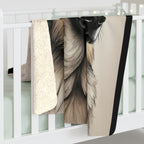 German Shepherd Watercolor Throw Blanket | Premium Dog Prints | Tritan