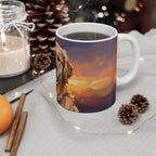 Golden Retriever Acrylic ceramic mug by Tritan, context