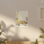 Golden Retriever Nursery Storybook canvas print by Tritan, sofa wall