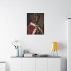Great Dane Kings & Queens canvas print by Tritan, desk wall