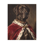 Great Dane Kings & Queens canvas print by Tritan, front