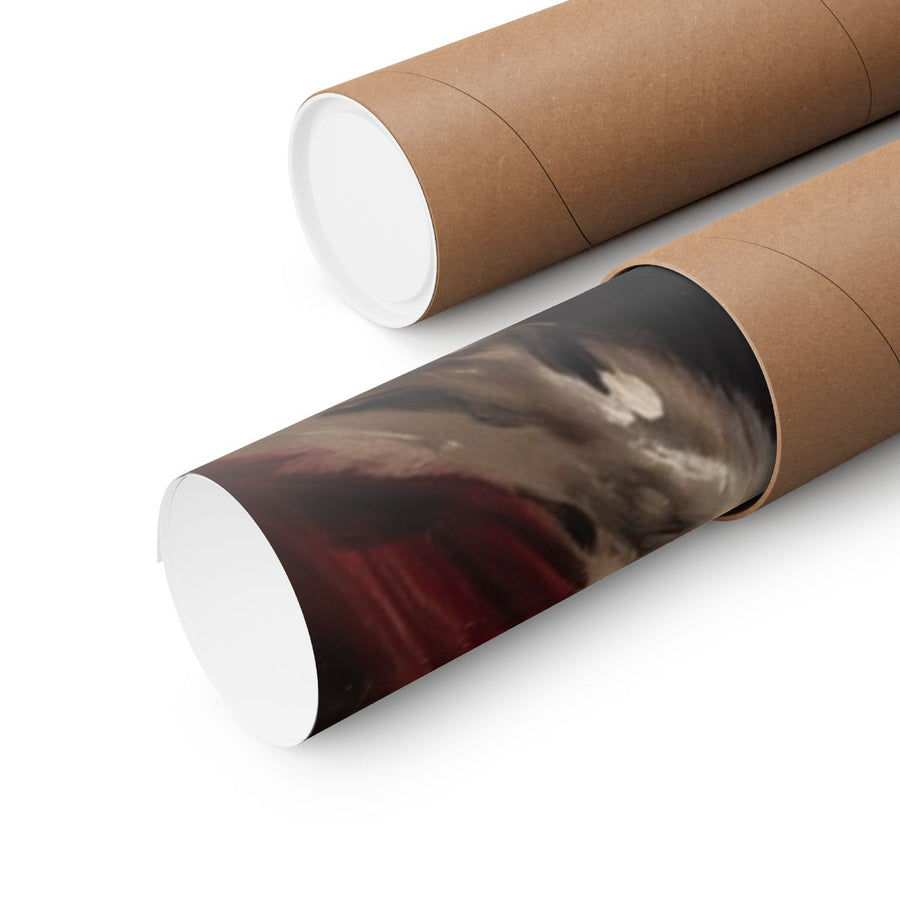 Great Dane Kings & Queens matte poster print by Tritan, shipping tube