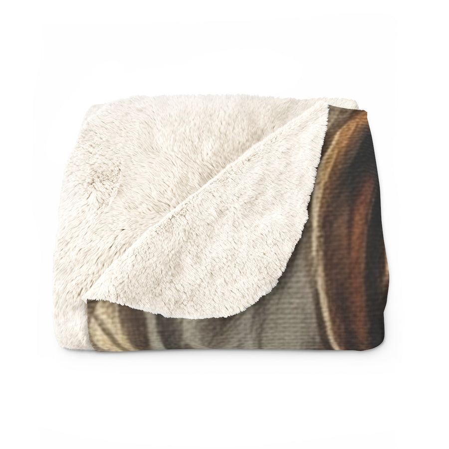 Great Dane Oil Portrait Warm Throw Blanket | Premium Dog Prints | Tritan