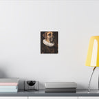 Great Dane Renaissance Royal Portrait Canvas Wall Art, Regal Dog Painting, Great Dane Lover Gift, Stretched Canvas