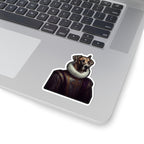 Great Dane Renaissance Royal vinyl sticker by Tritan, on a laptop