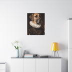 Great Dane Renaissance Royal canvas print by Tritan, desk wall