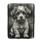 Havanese Charcoal Portrait Throw Blanket | Premium Dog Prints | Tritan