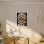 Havanese Kings & Queens canvas print by Tritan, sofa wall