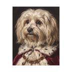 Havanese Kings & Queens canvas print by Tritan, front