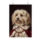 Havanese Kings & Queens matte poster print by Tritan, front