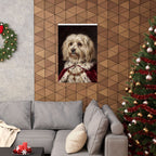 Havanese Kings & Queens matte poster print by Tritan, framed on wall
