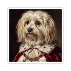 Havanese Kings & Queens vinyl sticker by Tritan, front