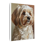 Havanese Oil Portrait Canvas Print | Regal Dog Wall Art Gift for Havanese Owners | Pet Memorial Art | Dog Lover Decor
