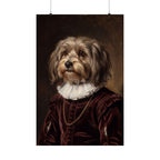 Havanese Renaissance Royal matte poster print by Tritan, front