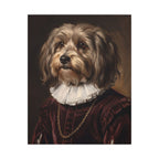 Havanese Renaissance Royal canvas print by Tritan, front