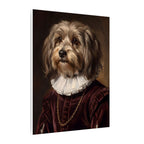 Havanese Renaissance Royal canvas print by Tritan, side