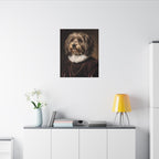 Havanese Renaissance Royal canvas print by Tritan, desk wall