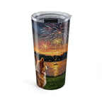 Independence Pups Collection Box | Corgi | Mug + Tumbler + Notebook | Tritan