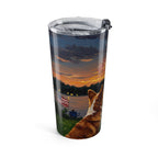 Independence Pups Corgi Tumbler 20oz | Tritan