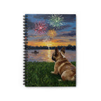 Independence Pups French Bulldog Spiral Notebook | Tritan — primary view