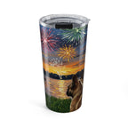 Independence Pups French Bulldog Tumbler 20oz | Tritan — primary view