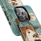 Jack Russell Terrier Halloween tough phone case by Tritan, close-up