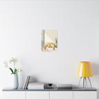 Labrador Nursery Storybook canvas print by Tritan, desk wall
