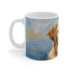 Labrador Retriever Acrylic ceramic mug by Tritan, left handle