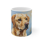 Labrador Retriever Acrylic ceramic mug by Tritan, front