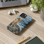 Labrador Retriever Acrylic tough phone case by Tritan, on a desk