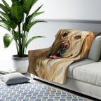 Labrador Retriever Art Throw Blanket | Premium Dog Prints | Tritan