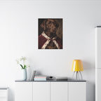 Labrador Retriever Kings & Queens canvas print by Tritan, desk wall