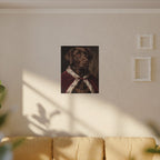Labrador Retriever Kings & Queens canvas print by Tritan, sofa wall