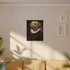 Labrador Retriever Renaissance Royal canvas print by Tritan, sofa wall