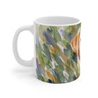 Labrador Retriever Watercolor ceramic mug by Tritan, left handle