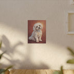Maltese | Painted Portrait Canvas (Style B)