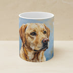 Labrador Retriever Acrylic ceramic mug by Tritan, angled view