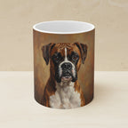 Boxer Acrylic ceramic mug by Tritan, angled view