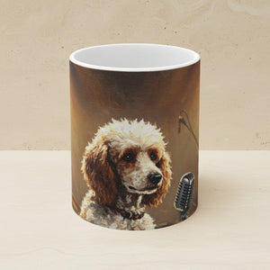 Stage Lights Poodle Ceramic Mug | Tritan