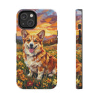 Pembroke Welsh Corgi Acrylic tough phone case by Tritan, front and side