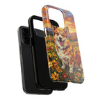 Pembroke Welsh Corgi Acrylic tough phone case by Tritan, two-piece layers