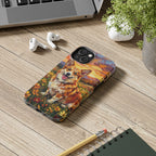 Pembroke Welsh Corgi Acrylic tough phone case by Tritan, on a desk
