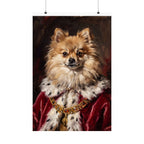 Pomeranian Kings & Queens matte poster print by Tritan, front