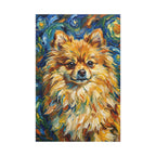 Pomeranian Post-Impressionist canvas print by Tritan, front