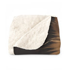 Pomeranian Renaissance Royal sherpa blanket by Tritan, folded