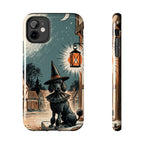 Poodle Halloween tough phone case by Tritan, front and side