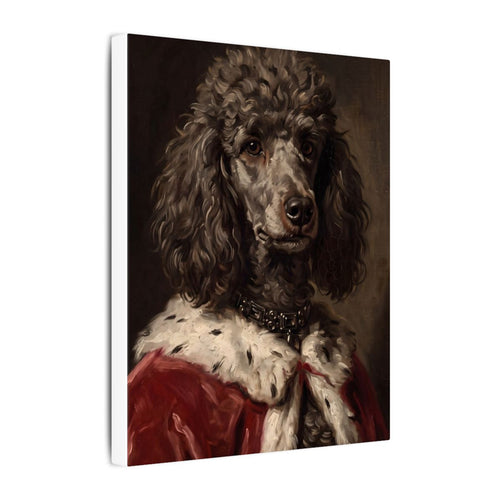 Gallery-wrapped canvas side profile showing the 0.75 inch depth